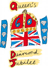 Diamond jubilee emblem