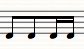 2 quavers and 2 semiquavers (tete tiri) 2 quavers and 2 semiquavers (tete tiri)
